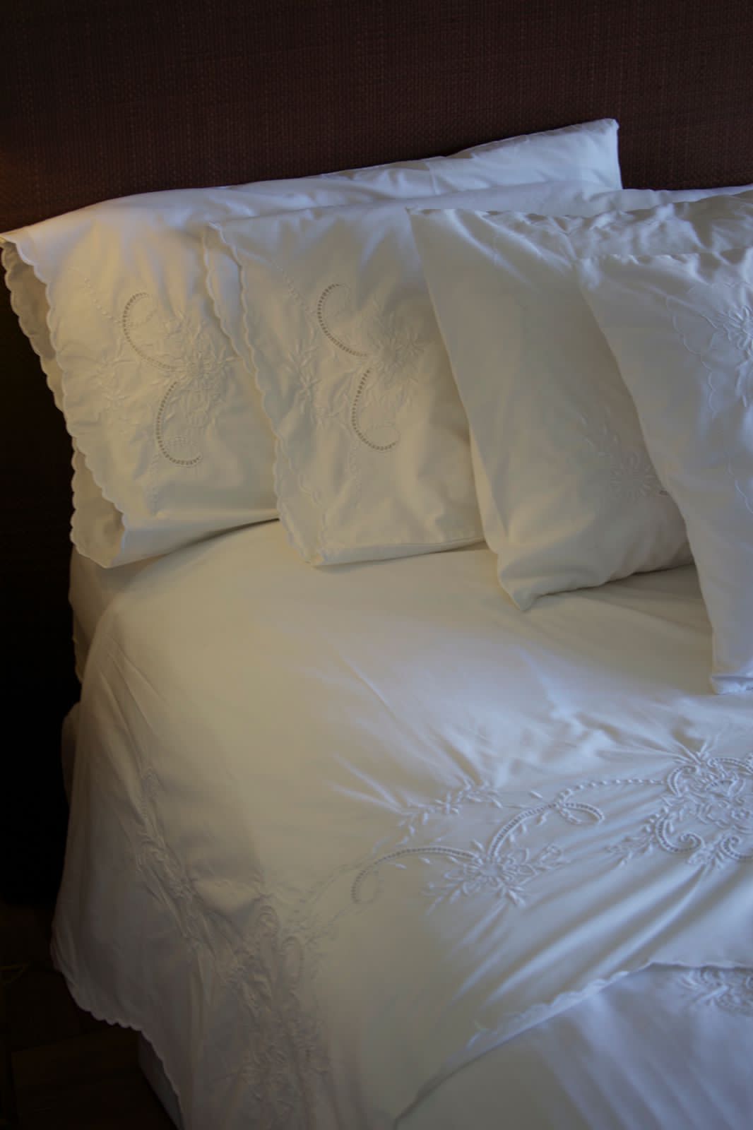 Para la cama