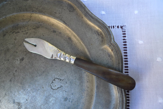 Cuchillo Pinchar Cuerno Plaqué