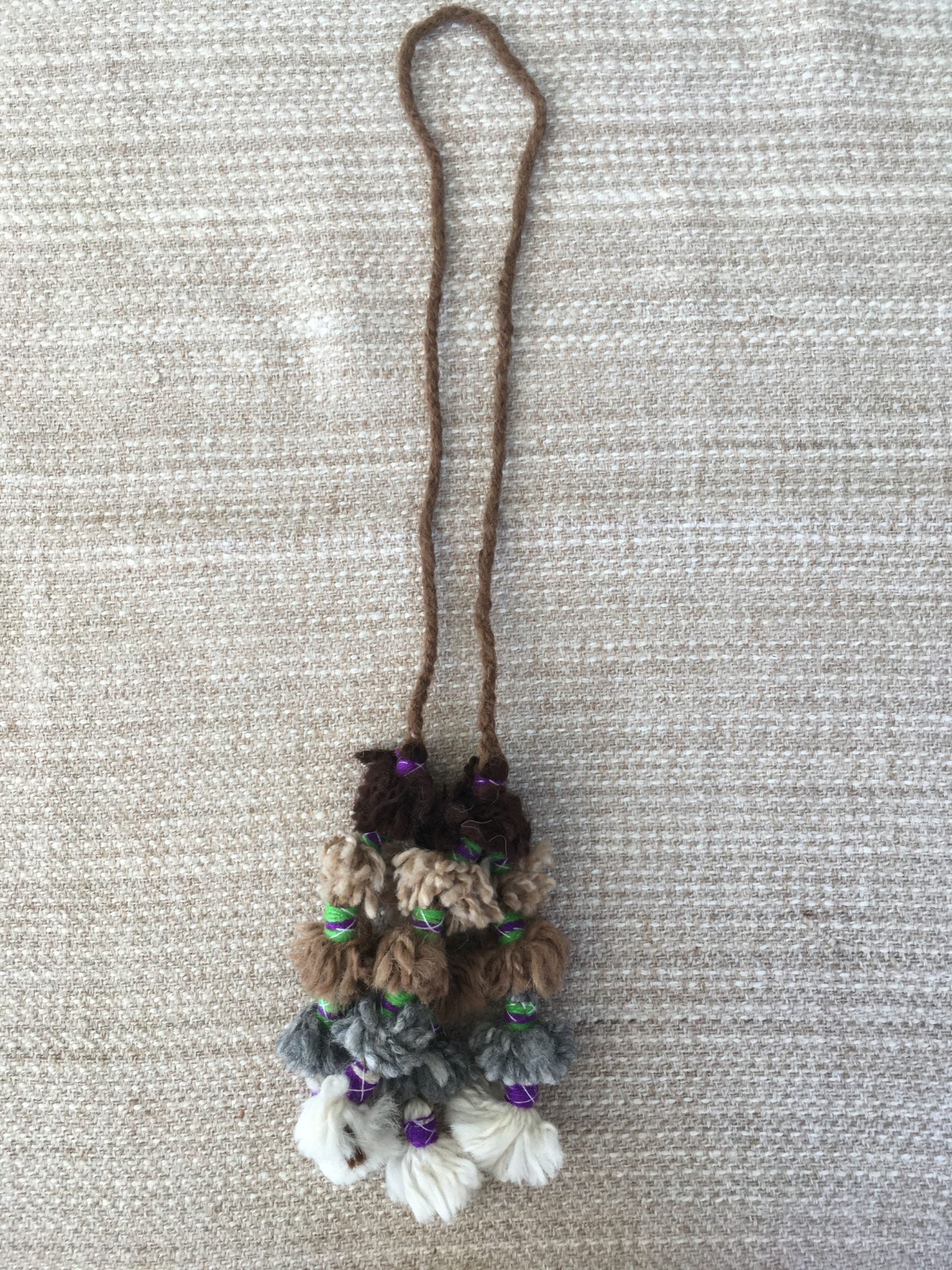 Pompon de Alpaca variados colores
