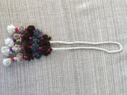 Pompon de Alpaca variados colores