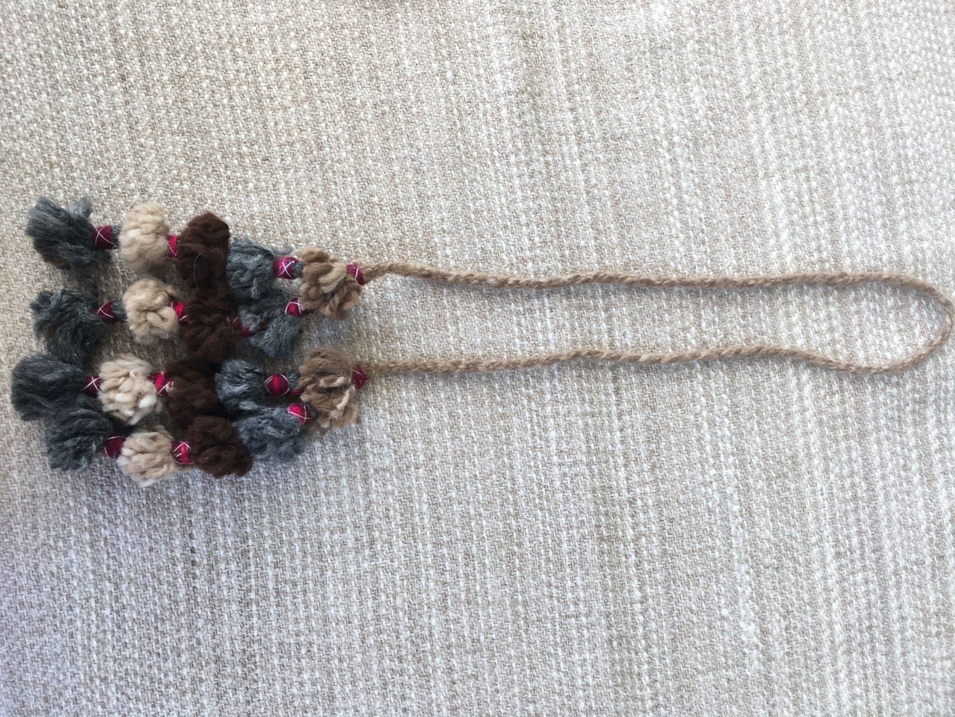Pompon de Alpaca variados colores