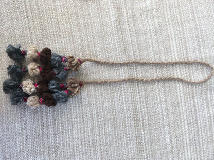 Pompon de Alpaca variados colores