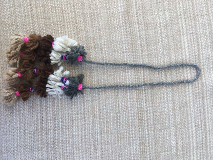 Pompon de Alpaca variados colores