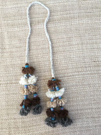 Pompon de Alpaca variados colores